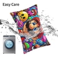 thumbnail image 6 of Lsque Mario Pattern Bedding Waterproof Pillow Protector Zippered Queen – Bed Bug Proof Pillow Encasement-14"x20", 6 of 6