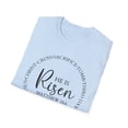 thumbnail image 5 of He Is Risen, Gildan Unisex Softstyle T-Shirt, Religious Graphic Tee, S-3XL, 5 of 5