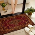 thumbnail image 4 of JML Doormat, Non-Slip Indoor Outdoor Rug Mats for Porch Entry Way, Floor Mat for Bathroom/Kitchen, (16"x24") - Ornate Persian Carpet Design, 4 of 5