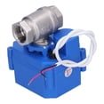 thumbnail image 2 of Mini Valve à Bille Électrique 1/2 Acier Inoxydable Méthode de Connexion CR01 Filetage BSP Standard DC12V, 2 of 14