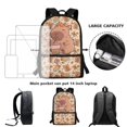 thumbnail image 5 of Yuyamidu Cute Capybara Kids Backpack Set 3Pcs with Lunch Bag Pen Bag Set Portable Lunch Bag Multifunctional Pencil Case Lightweight Casual Daypacks for Elementary School Students, 5 of 7
