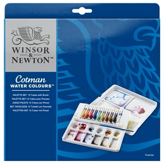 Winsor & Newton Cotman Watercolor & Water Brush Pen Set, 14 Pieces 