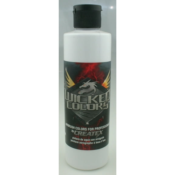 Createx Wicked Airbrush Color, 8 oz. Opaque, White
