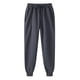 thumbnail image 1 of Pantalones hip hop de poliéster con puños deportivos para hombre - Con cordones, bolsillos - Informal/Entrenamiento - Tallas S-XXXL, 1 of 4