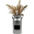 thumbnail image 5 of Hosley 15-Inch Chalkboard Metal Milk Can, Rustic Farmhouse Flower Vase, 5 of 11