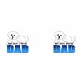 thumbnail image 3 of CafePress - Bichon Frise Dad Mug - 11 oz Ceramic Mug - Novelty Coffee Tea Cup, 3 of 6