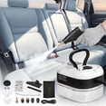 thumbnail image 1 of BEAMNOVA Car Steamer Steam Cleaner for Auto Detailing 1.2L (41oz) Water Container Handheld Steam Machine for Cleaning Portable High Pressure Multipurpose Steam Gun, Color Ivory, 1 of 10