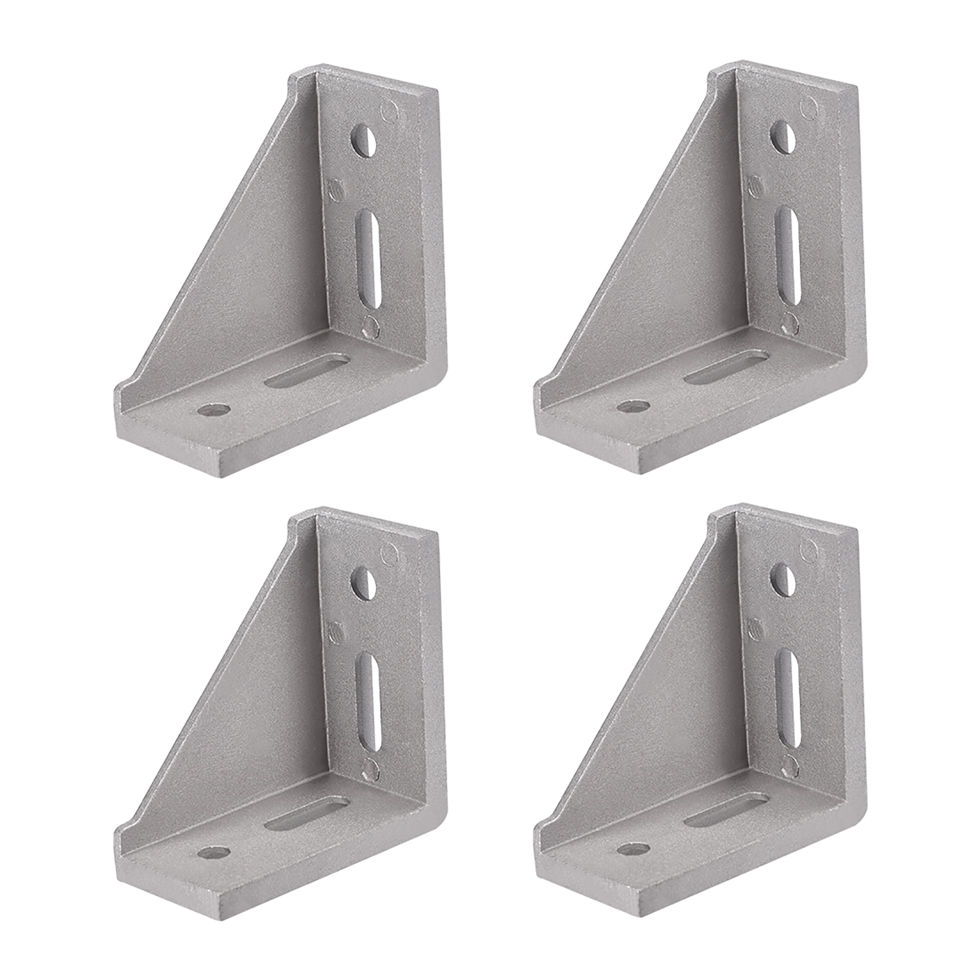 Corner Bracket Gusset, 80mm x 80mm for 4040 Series Aluminum Extrusion