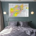 thumbnail image 4 of Afghanistan Map Posters Wall Art Poster Gifts Bedroom Prints Home Decor Hanging Picture Canvas Painting Posters 20x30inch(50x75cm), 4 of 6