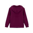 thumbnail image 4 of Nestiefly Zip Up Hoodies For Girls Oversized 2026 Y2K Hoodies Casual Long Sleeve Sweatshirts Fall Spring Track Jackets Wine 130, 4 of 5