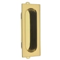 thumbnail image 1 of Idh by St. Simons 25400-003 Solid Brass Rectangular Flush Door Pull, Polished Brass, 1 of 1