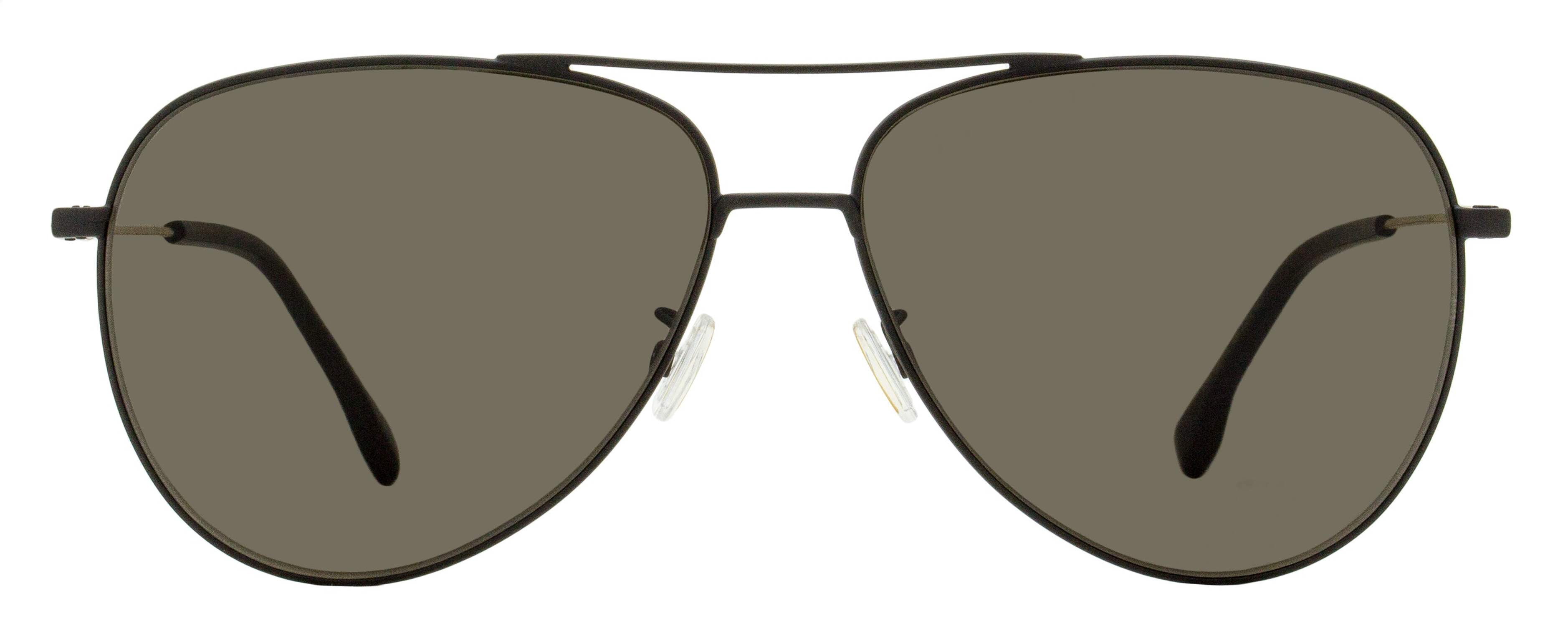 Hugo Boss Grey Pilot Men's Sunglasses BOSS 1558/O/F/S 0I46/IR 63