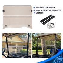 For EZGO RXV 2008-UP Golf Cart Folding Style Tinted Windshield Windscreen
