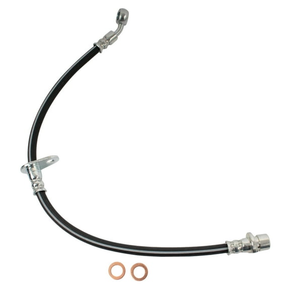TRQ Rear Left , Rear Right Brake Hose BLA61534 Fits Select 1992-2000 Honda Civic , 1993-1997 Honda Civic del Sol , 1994-2001 Acura Integra