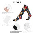 thumbnail image 5 of Sikiie Colorful Astronomy 1 Pairs Compression Socks for Men and Women 15-20 mmHg Running Support Socks, 5 of 7