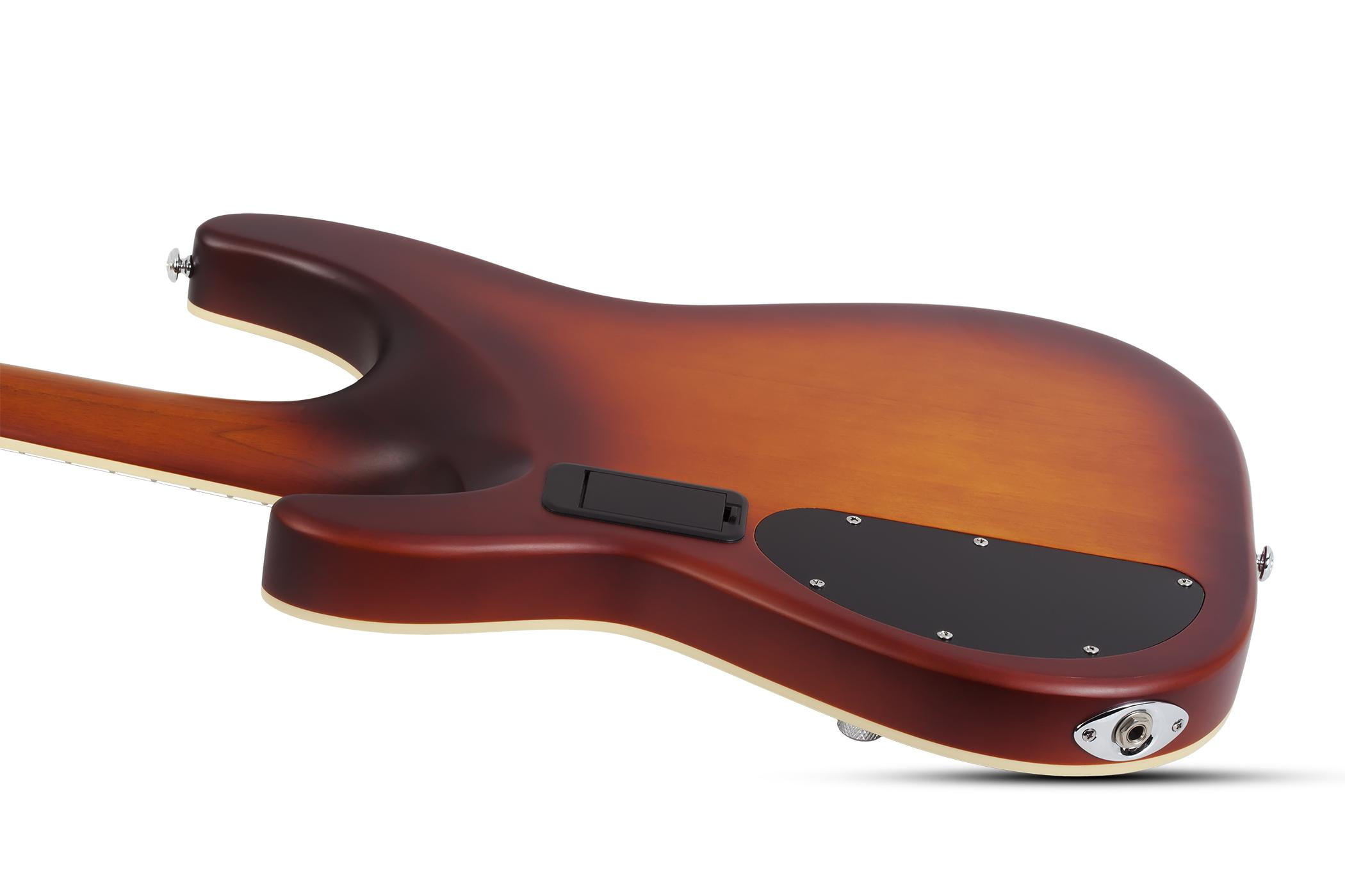 Schecter C-1 E/A Classic Semi-hollowbody Electric Guitar - Faded Vintage Sunburst