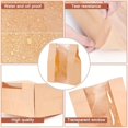 thumbnail image 3 of HLONK 100 Pack Food-Safe Paper Bread Bags with Window - 50% Thicker 13.7x8.2x3.7in Large Bakery-Style Bags for Homemade Sourdough  Artisan Bread  Cookies & Snacks - Includes 120 Cute Seal, 3 of 5