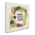 thumbnail image 2 of Trademark Fine Art 'Wine and Friends V' Canvas Art by Janelle Penner, 2 of 3