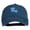 Navy, variant on Louisiana State Map Embroidered Washed Cotton Cap - Navy OSFM