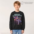thumbnail image 2 of Boys Kpop Demon Hunters Girls Group Shot Sweatshirt, 2 of 10