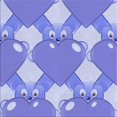 thumbnail image 1 of Ahgly Company Machine Washable Indoor Square Transitional Jeans Blue Area Rugs, 8' Square, 1 of 7