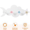 thumbnail image 4 of Cloud Shape Hanging Hooks Wooden Coats Hangers for Home Use, 4 of 4
