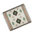 thumbnail image 3 of Cateissary Manta de tiro con borlas trenzadas, funda para sofá cama, manta cálida para sofá, decoración artística para el sofá del hogar Decoración del hogar 90x90cm Cateissary HA004732-01, 3 of 6