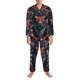thumbnail image 3 of Fotbe Modern USA Deer Head Pijama de Hombre con Estampado de Manga Larga, Conjunto de 2 Piezas, Ropa de Dormir Suave y Cómoda con Bolsillos-XX-Large, 3 of 7