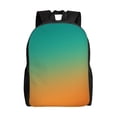 thumbnail image 1 of Fotbe Orange To Teal Gradient1 Mochila de Viaje para Laptop, Mochila Ejecutiva Delgada y Resistente 15.6", 1 of 8