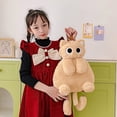 thumbnail image 6 of Plush Cat Backpack Cute Animal Bag Shoulder Bag with Adjustable Straps Cartoon Travel Backpack Fluffy Backpack, 6 of 7