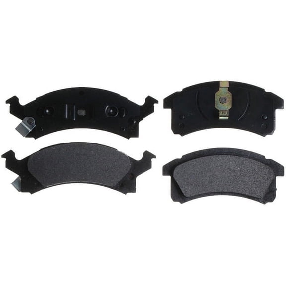 Front Brake Pad Set - Compatible with 1992 - 2005 Chevy Cavalier 1993 1994 1995 1996 1997 1998 1999 2000 2001 2002 2003 2004