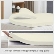 Continental Sleep, 1 High-Density Foam Mattress Topper, Twin