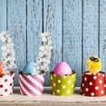 thumbnail image 2 of 4 Pcs Peeler Cups with Easter Skewers and Artificial Plant Tree Ornaments for Holiday Decoration, 2 of 8