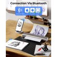 thumbnail image 2 of Impresora portátil Phomemo M08F inalámbrica Bluetooth sin tinta, 2 of 8
