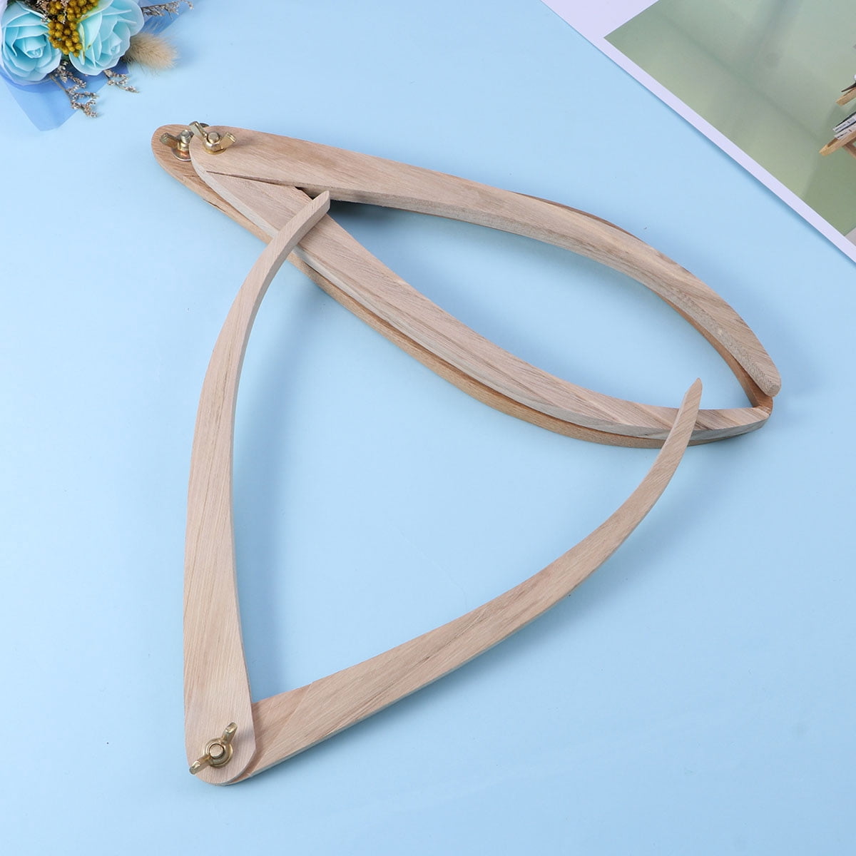 Raindrops 6 pcs  Wooden Calipers Pottery Clay Ceramic Measuring Tool (8inch, 10inch, 12inch)