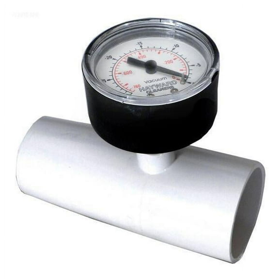 hayward v096p in-line vacuum gauge replacement for hayward skimmer plate pool vac cleaners