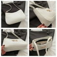 thumbnail image 4 of Yokua Small Shoulder Bag For Women Bows Design Trendy PU Leather Underarm Purse, 4 of 21