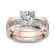 thumbnail image 3 of Anillos para mujer, regalos para mujer, juego de anillos combinados 2 en 1 con circonitas y un anillo de moda versátil, anillo de moda., 3 of 5