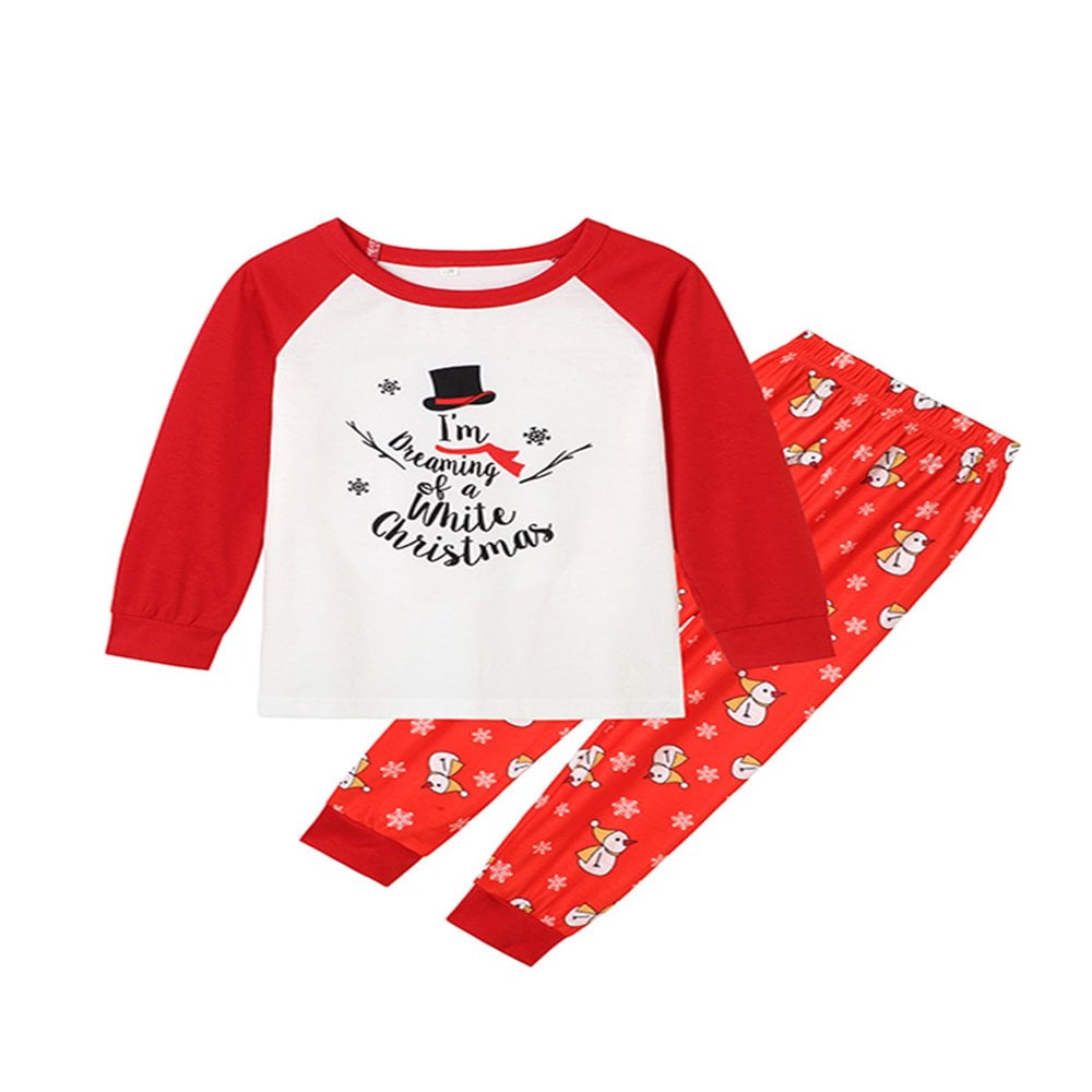 Matching Family Pajamas for Women Men Christmas Snowman Print Pjs Mum and Dad Pyjamas Walmart