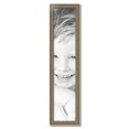 thumbnail image 2 of ArtToFrames 8" x 39" Aged White Gold Picture Frame, 8x39 inch Silver Wood Poster Frame (WOM-2036),  Pack, 2 of 7