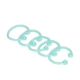 thumbnail image 3 of Durable 160 Pcs Binder Rings, Easy to Use, Wide Applications for Keys and Documents, PE Material, 3 of 7