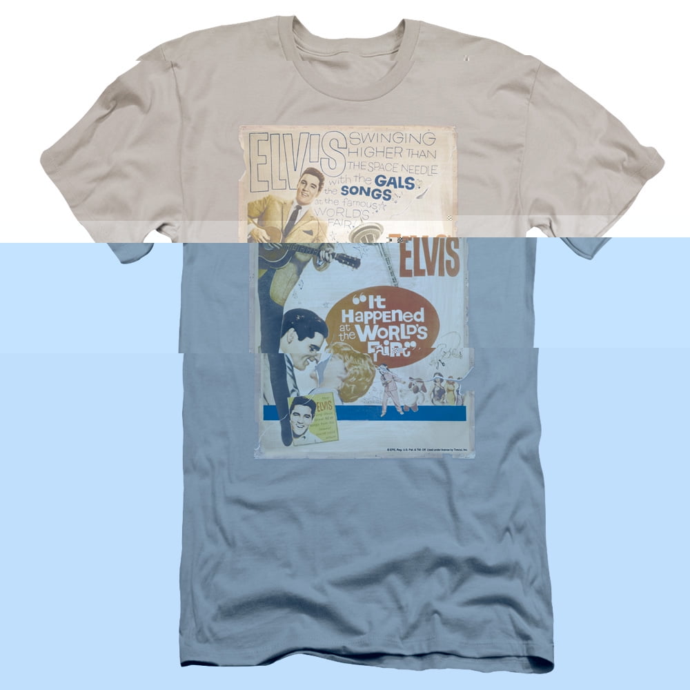 Elvis Presley ON TOUR POSTER Licensed Adult Tank Top All Sizes