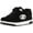 Black / White, variant on Heelys Unisex Casual and Dress Shoes Ankle-High Synthetic Fashion Sneaker, Black and White, Size 4