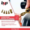 thumbnail image 3 of Juego Conexiones Rapidas Para Compresor De Aire 1/4 Pulgada BYP PCO, 3 of 3