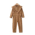 thumbnail image 2 of YTDSCS Kids Toddler Spring Fall for Boys Girls,Baby Romper Summer Long Sleeve Button Jumpsuit Spring Autumn 1-7T Kids Pants Boys Girls, 2 of 7
