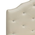 thumbnail image 5 of Dawson Pearl Faux Leather Upholstered Queen Headboard, 5 of 5