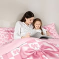 thumbnail image 5 of jejeloiu Bowknot Personalized Gifts Full Size Comforter Sets,First Letter R Bedding Sets For Bows Lover Reversible 3pcs, 5 of 8