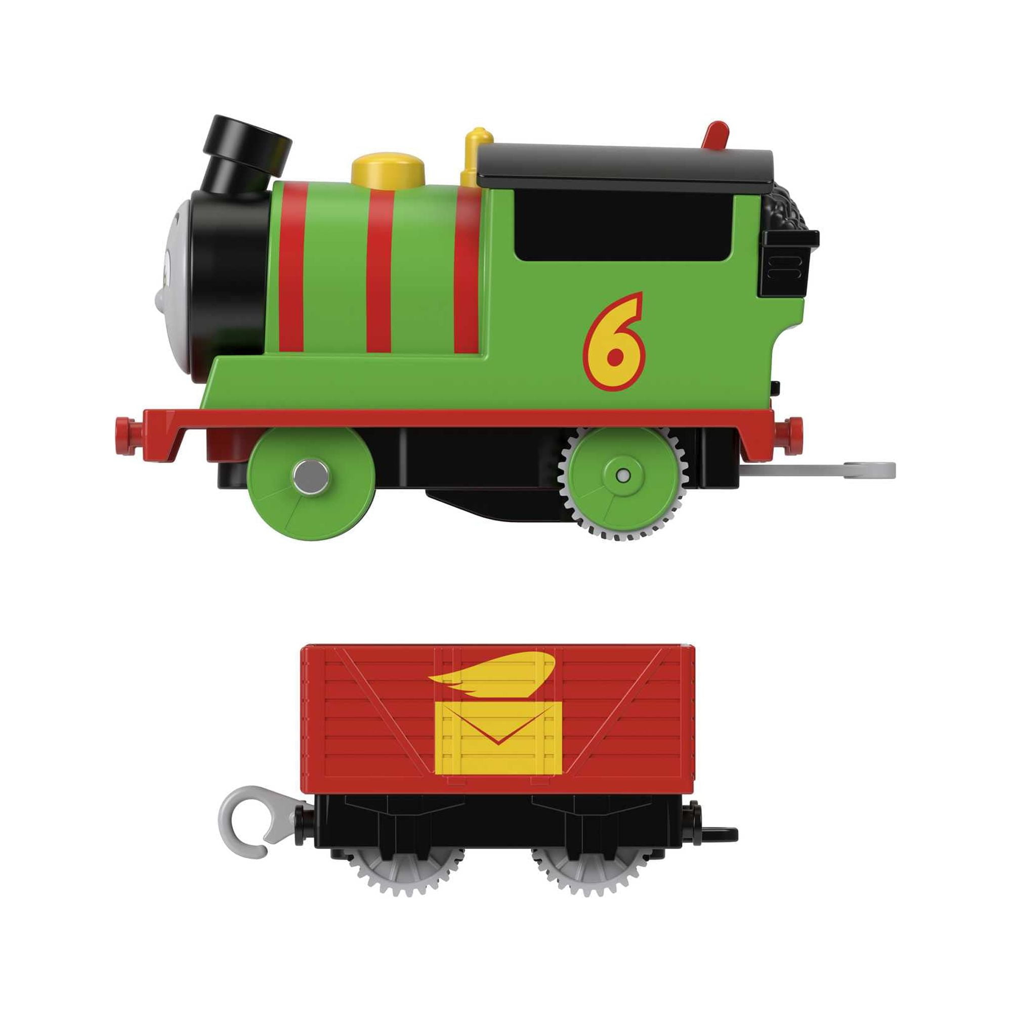 Thomas & Friends Percy Motorized Toy Train Engine for Preschool Kids Ages 3 Years and Older