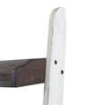 thumbnail image 5 of Scranton & Co Rubberwood White Leaning Bookcase with 5 Graduated Shelves, 5 of 8