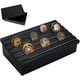 thumbnail image 1 of Vitrina de madera para monedas de desafío, 6 filas, estilo militar, para escritorio, colección militar, 1 of 7